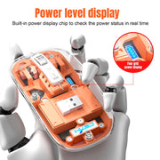 3 Modes Wireless Transparent 2.4G Mouse
