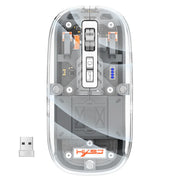 3 Modes Wireless Transparent 2.4G Mouse