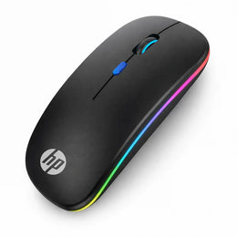 2.4GHz Wireless Optical Mouse USB Rechargeable RGB Cordless Mice For PC Laptops