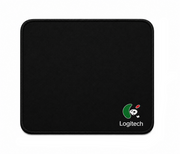 Classic Black Mouse Pad with Smooth Surface and Non Slip Base
