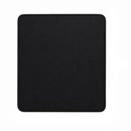 Premium Black Mouse Pad with Smooth Surface and Non Slip Grip