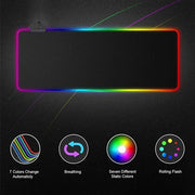 RGB Luminous Gaming Mouse Pad