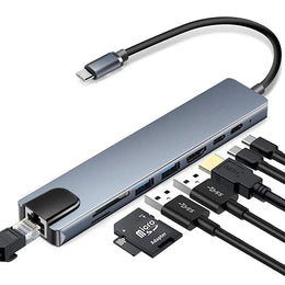 8-in-1 USB-C Multiport Hub – 4K HDMI
