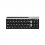 AirConnect WBK-02 Dual Mode Wireless Keyboard | Bluetooth + 2.4GHz Rechargeable 103-Key Keyboard
