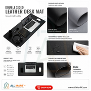 Double Sided PU Leather Desk Mat for Office and Gaming