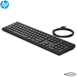 Wired Keyboard with Quiet Keys and Adjustable Slope