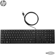 Wired Keyboard with Quiet Keys and Adjustable Slope
