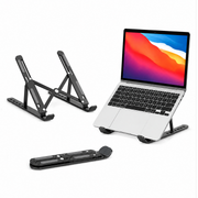 Folding Adjustable Aluminum Laptop Stand with Portable Design